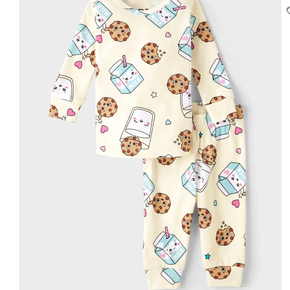 PJ Place Milk and Cookies Pajamas